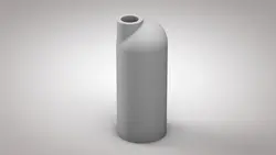 مدل سه بعدی گلدان کد 017 (STL)