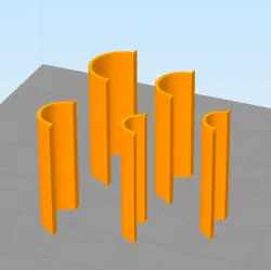مدل سه بعدی پس قالب قطر 5.5( STL)