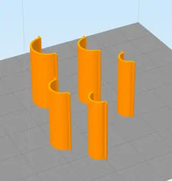 مدل سه بعدی پس قالب قطر 8 ( STL)