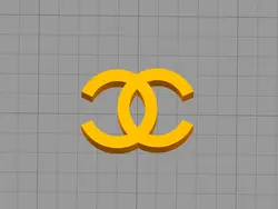 مدل سه بعدی لوگو شنل(stl)