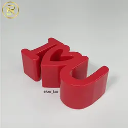 بیس قالبسازی I LOVE YOU