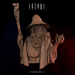 مدل سه بعدی فیگور گاندولف (slt)