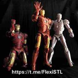 مدل سه بعدی فیگور مردآهنی کد2 (slt)