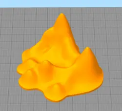 مدل سه بعدی شمع منظره یخی (STL)