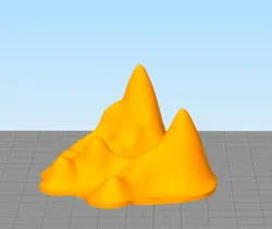 مدل سه بعدی شمع منظره یخی (STL)