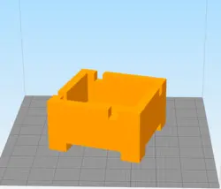 مدل سه بعدی زیرسیگاری مربع (STL)