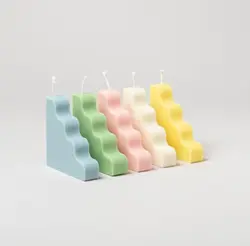 مدل سه بعدی شمع طرح پله (STL)