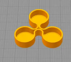 مدل سه بعدی جاوارمر سه تایی ساده (STL)