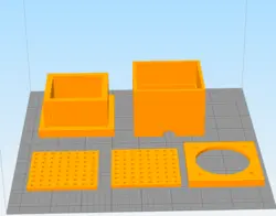 مدل سه بعدی بدنه دستگاه تصفیه هوا (STL)