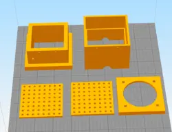 مدل سه بعدی بدنه دستگاه تصفیه هوا (STL)