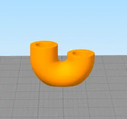 مدل سه بعدی جاشمعی طرح یو کد02 (STL)