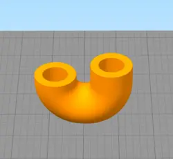 مدل سه بعدی جاشمعی طرح یو کد02 (STL)