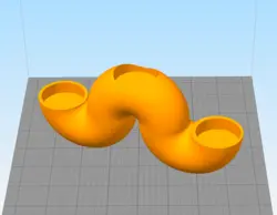 مدل سه بعدی جاشمعی طرح موج (STL)