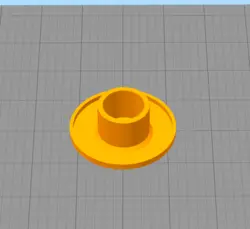 مدل سه بعدی جاشمعی ساده (STL)