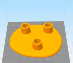 مدل سه بعدی جاشمعی مدل دفرمه (STL)