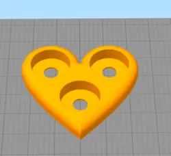 مدل سه بعدی جاوارمر طرح قلب (STL)