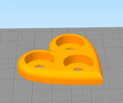 مدل سه بعدی جاوارمر طرح قلب (STL)