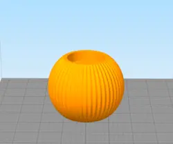 مدل سه بعدی جاوارمر گرد شیاردار (STL)