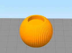 مدل سه بعدی جاوارمر گرد شیاردار (STL)