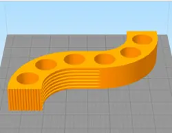 مدل سه بعدی جاوارمر طرح موج کد02 (STL)