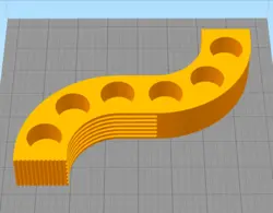 مدل سه بعدی جاوارمر طرح موج کد02 (STL)