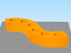 مدل سه بعدی جاوارمر طرح موج کد02 (STL)