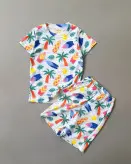 تیشرت و شلوارک راحتی تابستونی (425003)