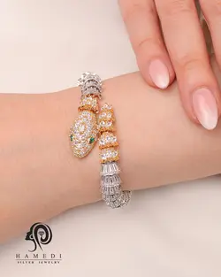 سرویس نقره زنانه ماری مجلسی شیک مدل SI B45 X