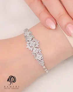 سرویس نقره زنانه جواهری مجلسی مدل SI K3