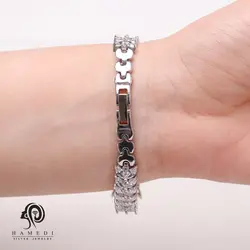 ساعت نقره زنانه مجلسی دارای روز شمار مدل WI Z5 B1