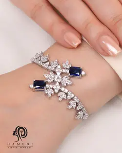 سرویس نقره جواهری عروس مدل SIL R5
