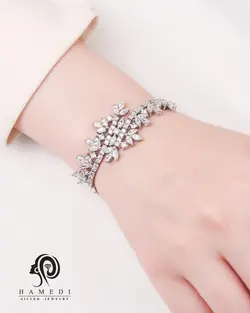 سرویس نقره جواهری عروس مدل SIL A2