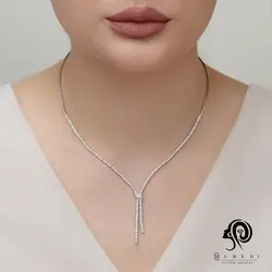 سرویس نقره زنانه جواهری مجلسی مدل SE B7