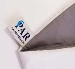 بالش بارداری ال طوسی و سفید