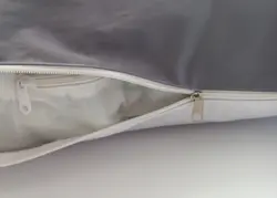 بالش بارداری ال طوسی و سفید