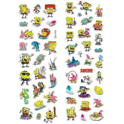 استیکر کودک طرح باب اسفنجی مدل J018 | 30*5 سانتی‌متر | گارانتی اصالت و سلامت فیزیکی کالا