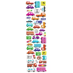استیکر کودک طرح وسایل نقلیه مدل K040 | 30*5 سانتی‌متر | گارانتی اصالت و سلامت فیزیکی کالا
