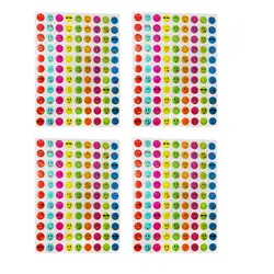 برچسب طرح خنده بسته 4 عددی