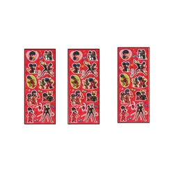 برچسب طرح دختر کفشدوزکی کد NGHC بسته 3 عددی | چند رنگ | گارانتی اصالت و سلامت فیزیکی کالا