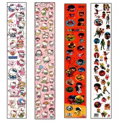 برچسب طرح دختر کفشدوزکی و کیتی کد NGHE 009 بسته 4 عددی | چند رنگ | گارانتی اصالت و سلامت فیزیکی کالا