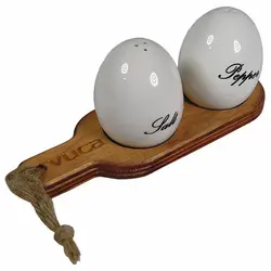 ست نمک پاش و فلفل پاش مدل تخم مرغی