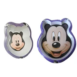 سرویس غذا خوری 2 پارچه کودک طرح میکی موس کد Rbay2 | چند رنگ | گارانتی اصالت و سلامت فیزیکی کالا