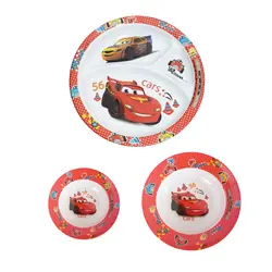 سرویس غذا خوری 3 پارچه کودک طرح مک کویین