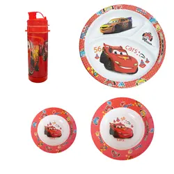 سرویس غذا خوری کودک طرح مک کویین کد Rbay4 مجموعه 4 عددی | قرمز | گارانتی اصالت و سلامت فیزیکی کالا