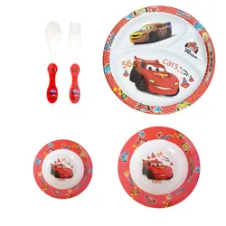 سرویس غذا خوری کودک طرح مک کویین کد Rbay5 مجموعه 3 عددی | قرمز | گارانتی اصالت و سلامت فیزیکی کالا