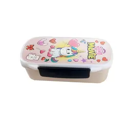 ظرف غذای کودک طرح پونی کد P-95 | صورتی | گارانتی اصالت و سلامت فیزیکی کالا