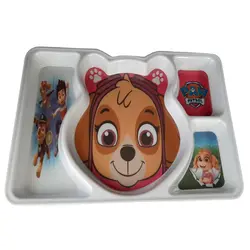 ظرف غذای کودک طرح سگ های نگهبان مدل 1400 | چند رنگ | گارانتی اصالت و سلامت فیزیکی کالا