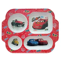 ظرف غذای کودک طرح مک کویین