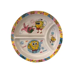 ظرف غذای کودک مدل باب اسفنجی کد B20  | زرد | گارانتی اصالت و سلامت فیزیکی کالا