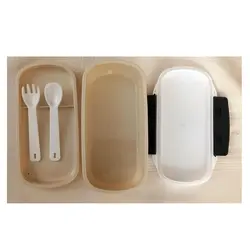 ظرف نگهدارنده غذای ۲ طبقه کودک طرح مرد عنکبوتی